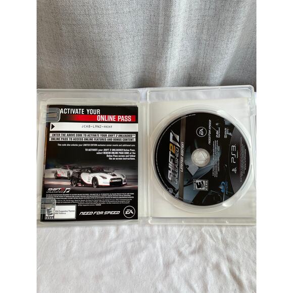 Need for Speed Shift 2 Unleashed (PS3) – Complete with Manual – Excellent - Picture 3 of 4